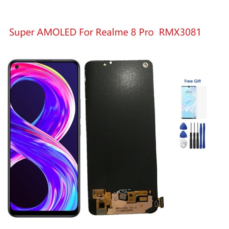 Ƹ Realme 8 Pro RMX3081 LCD ũ ÷..
